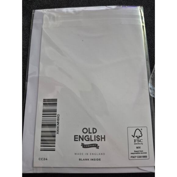 Old English Co. Funny Anniversary Card for Him Her Blank Inside with Envelope S6 - Picture 5 of 6